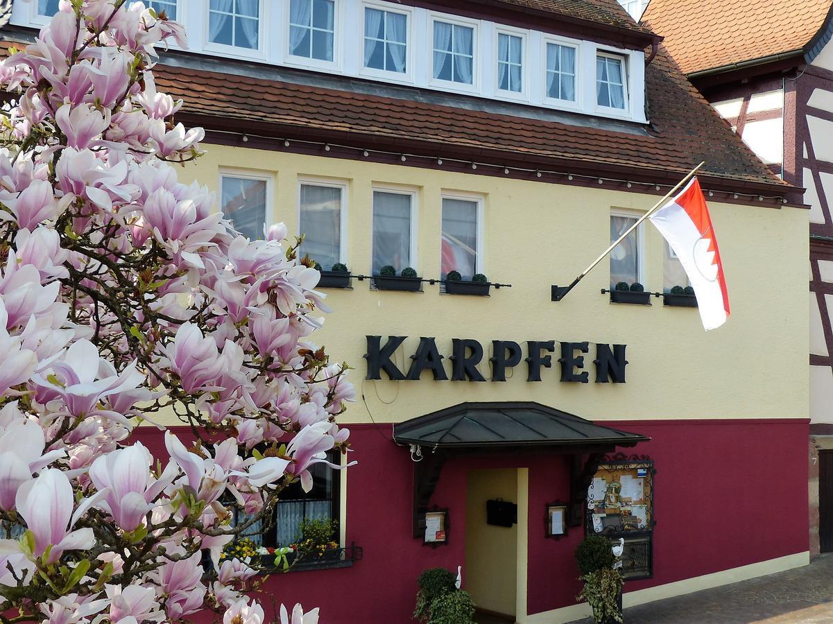 Hotel & Restaurant Zum Karpfen Obernburg am Main Eksteriør billede
