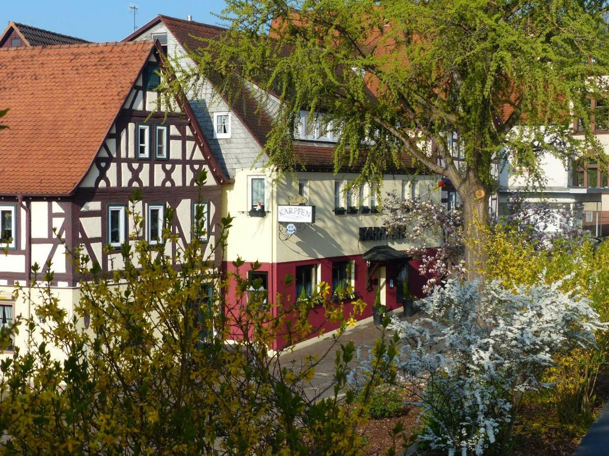 Hotel & Restaurant Zum Karpfen Obernburg am Main Eksteriør billede